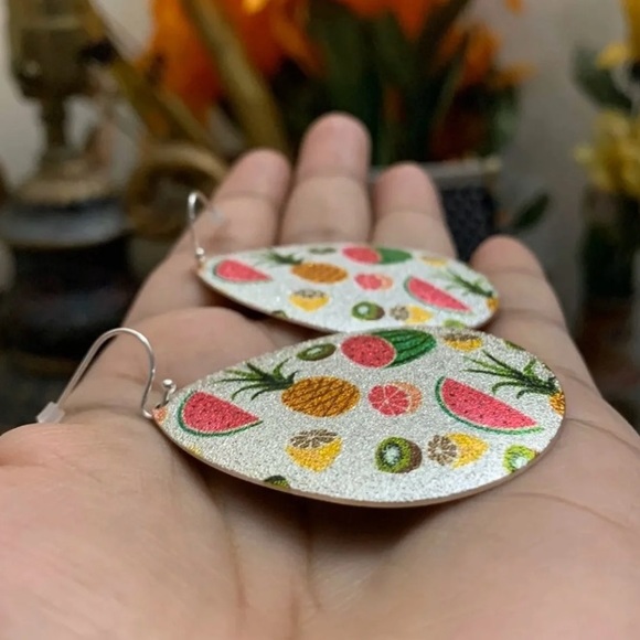 Fruit drop earrings - Picture 5 of 5